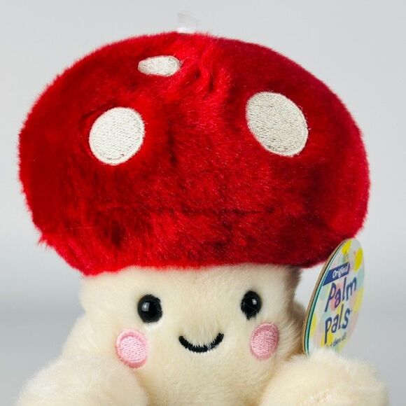 Aurora World Plush - Palm Pals - Amanita Mushroom (5 inch) - Stuffed Plush - Picture 5 of 7